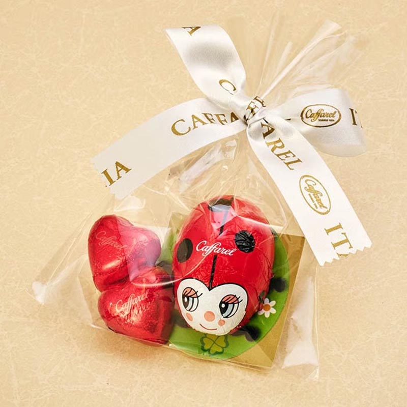 Caffarel てんとう虫とミニハートセット